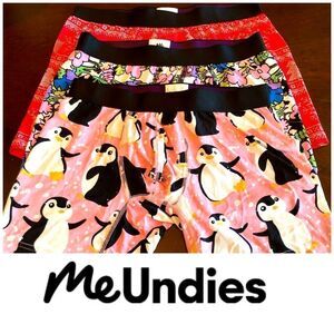 ME UNDIES - NWOT - M Sz S - Lot of 3 Boxer Brief Underwear. Softest There Is!